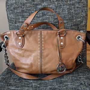 Michael Kors Leather Convertible Crossbody Purse
